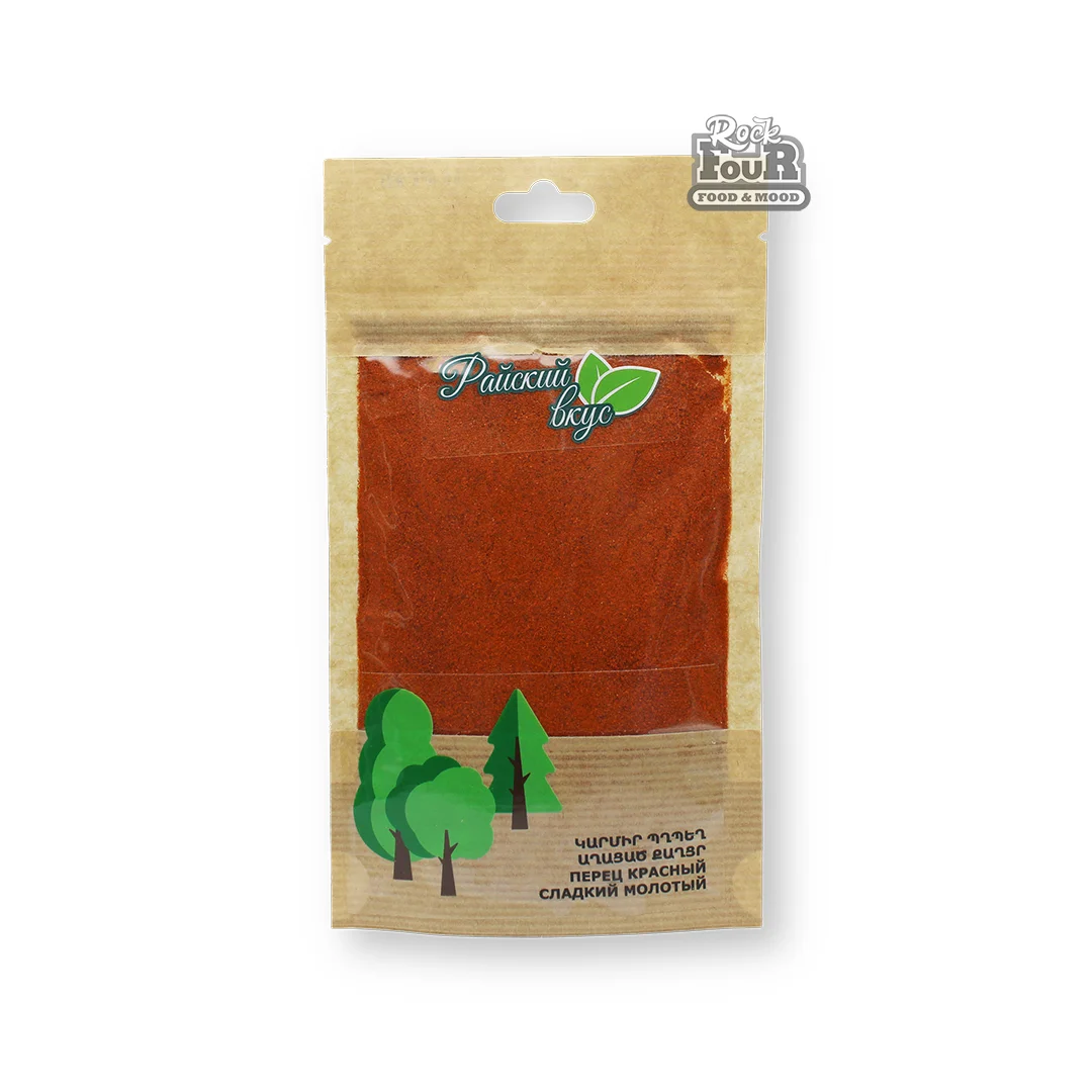 Red pepper "Rayski vkus" sweet, ground 50g